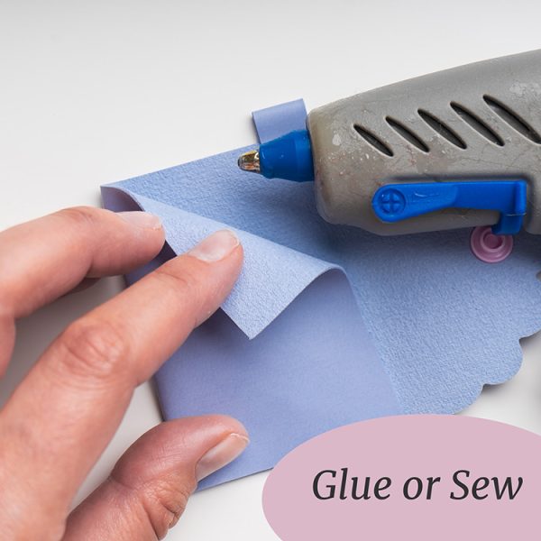 Keychain Purse Sew or Glue Pattern