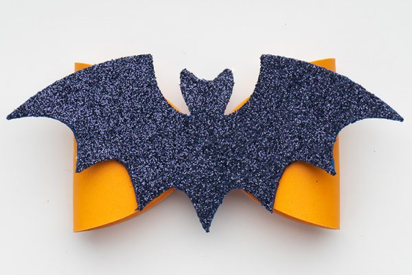 faux leather bat bows svg