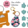 Coin holder svg template