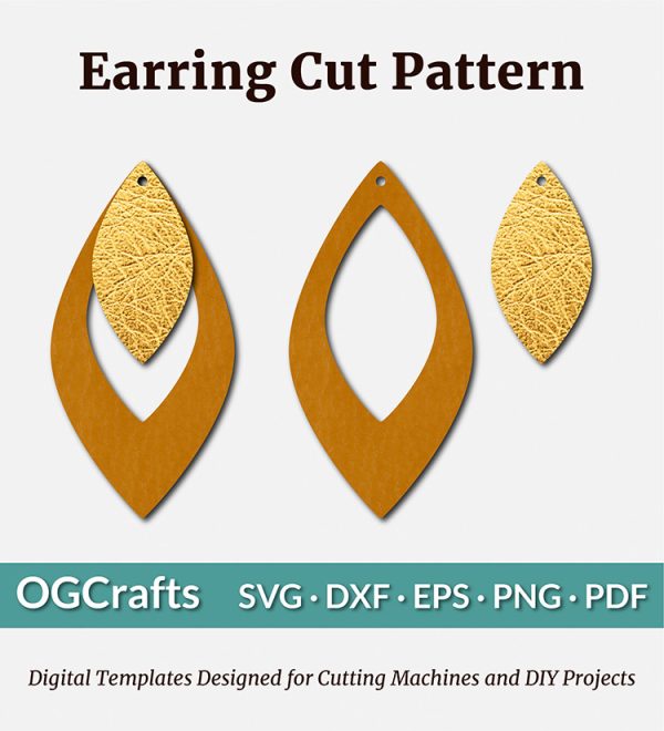 Earring pattern boho