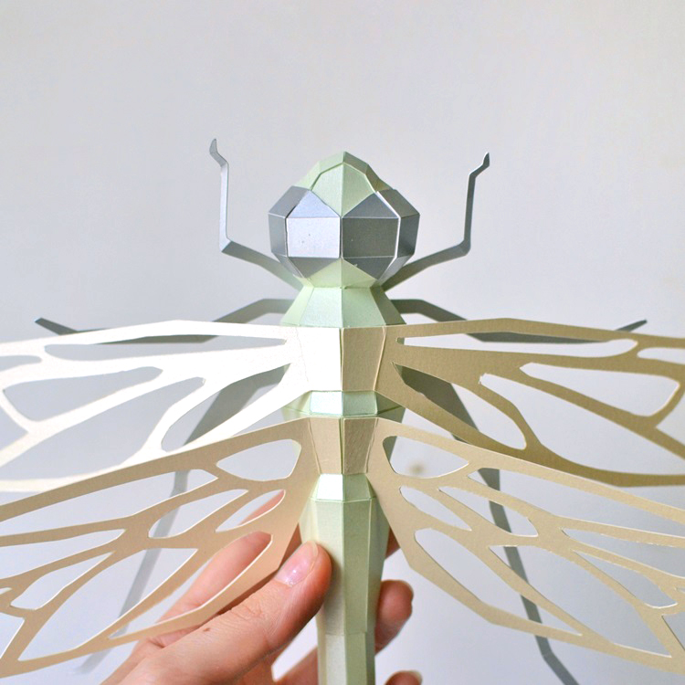 3D Paper Butterfly Template - OGCrafts