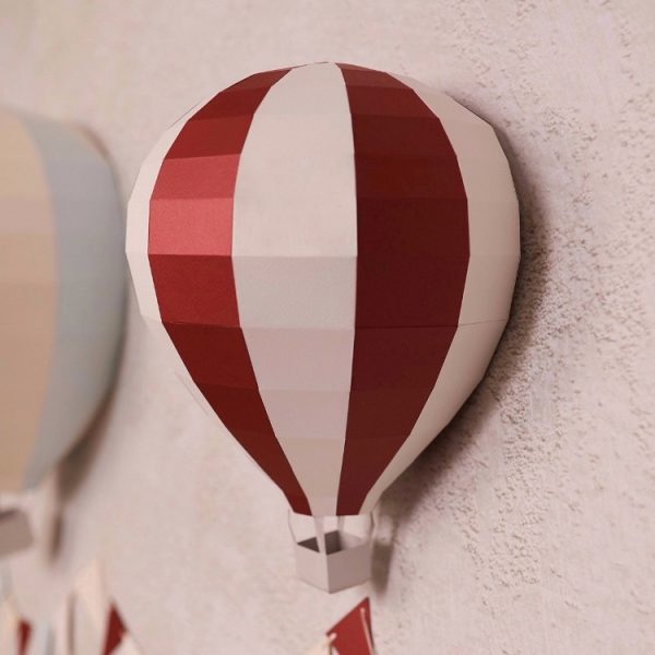 Air Balloon Papercraft Template