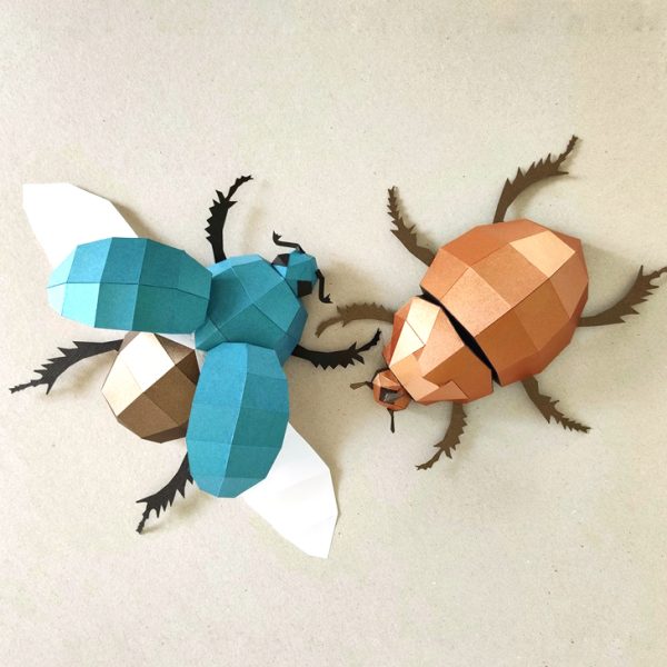 Bug Papercraft Template Bundle
